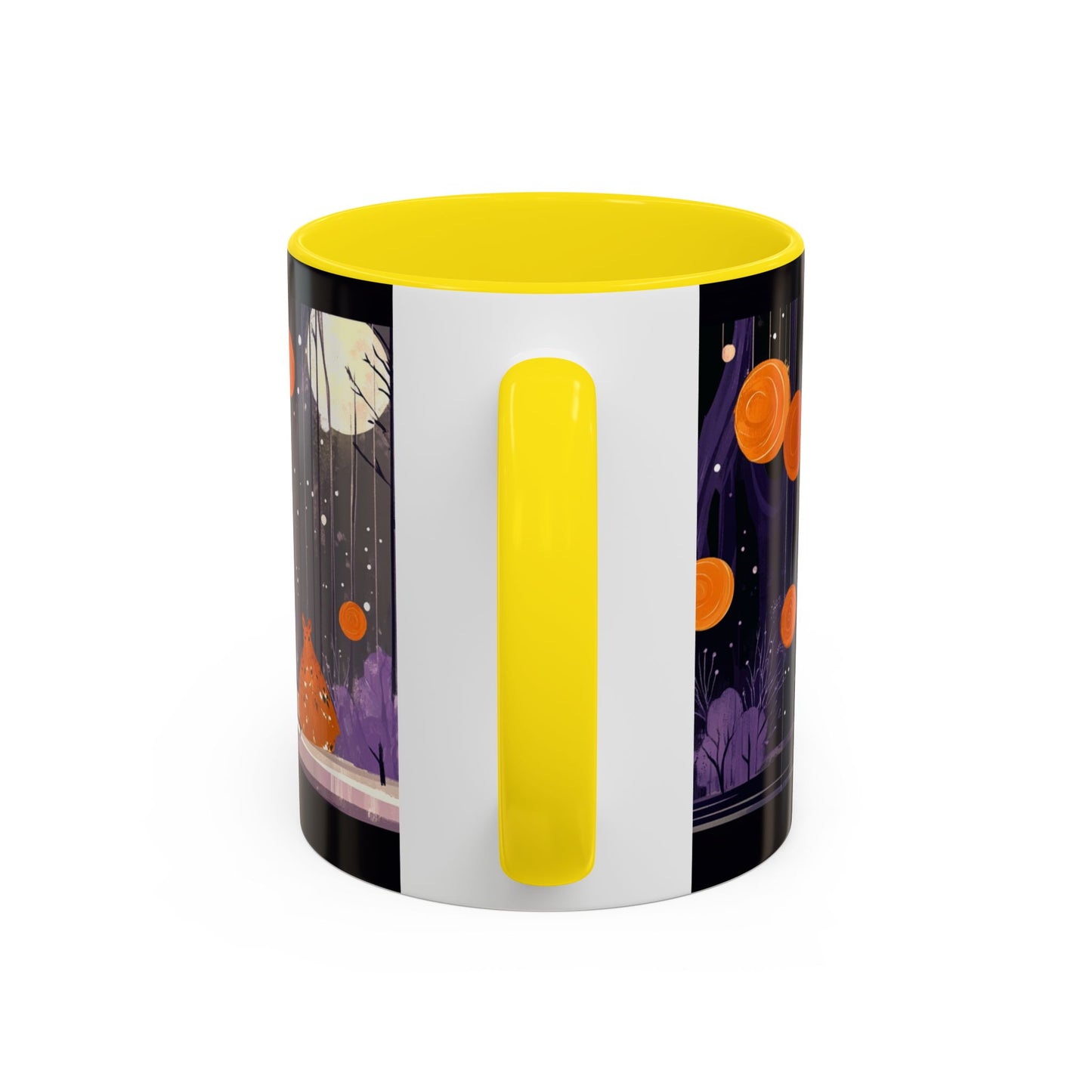 Whimsical Nighttime Coffee Mug - Cozy Mug for Coffee Lovers, Unique Gift for Friends, Tea Mug, Home Decor, Cute Cat Art