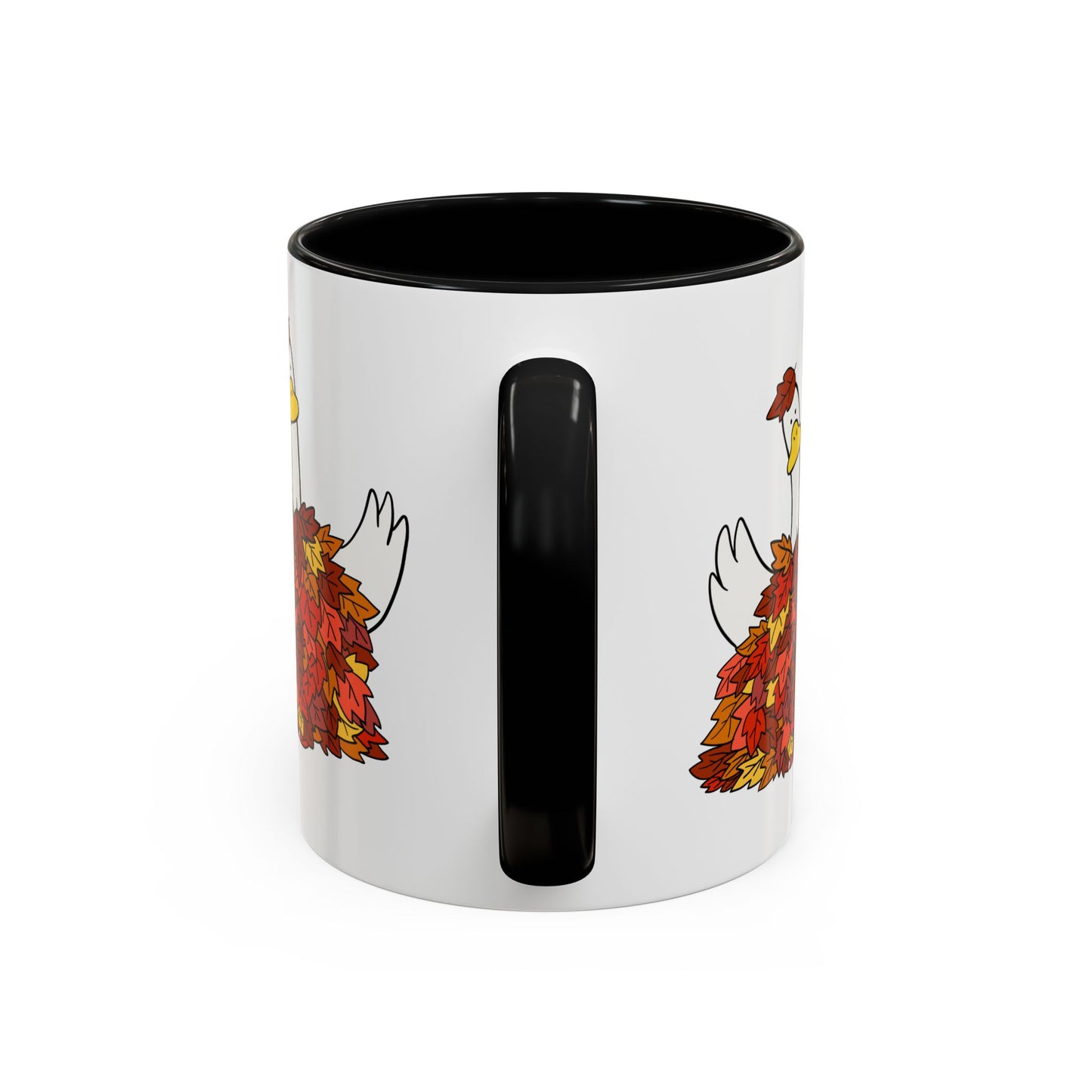 Autumn-Themed Accent Coffee Mug.