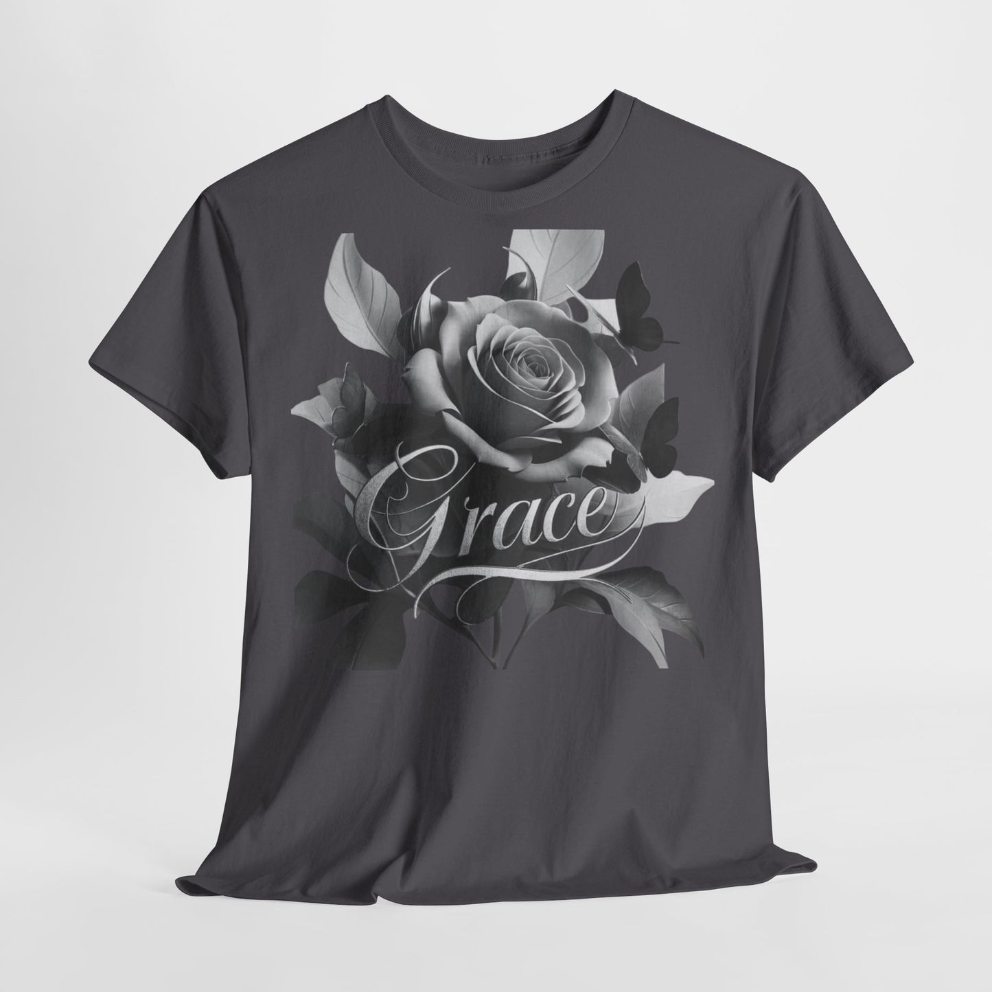 Graced by Roses Unisex Heavy Cotton Tee.