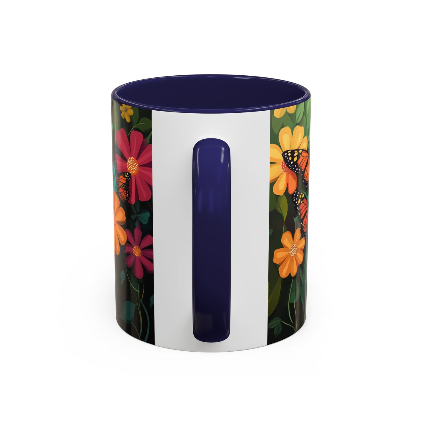 Unique Butterfly Garden Accent Coffee Mug