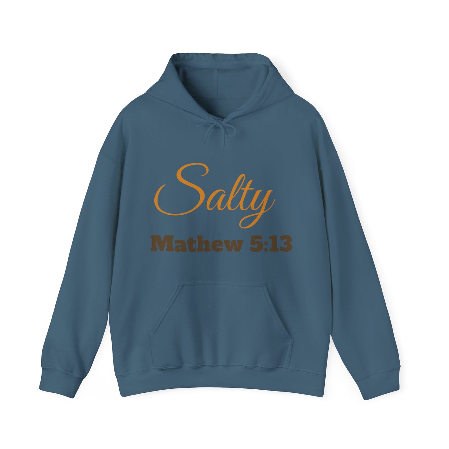 Salty Matthew 5:13 Hoodie — Christian Faith Quote Pullover