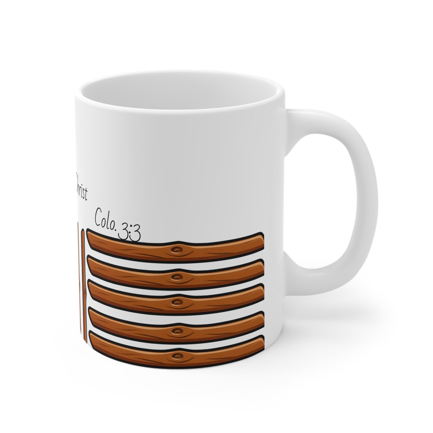 Hidden in Christ Ceramic Coffee Mug