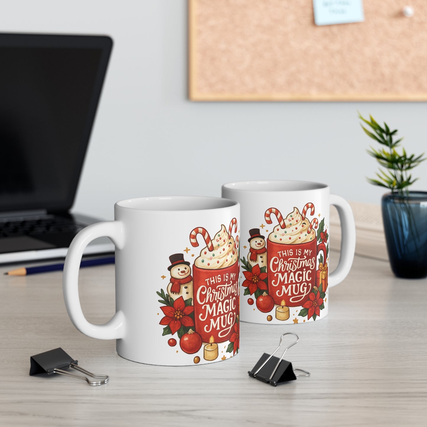 Christmas Magic Ceramic Coffee Mug