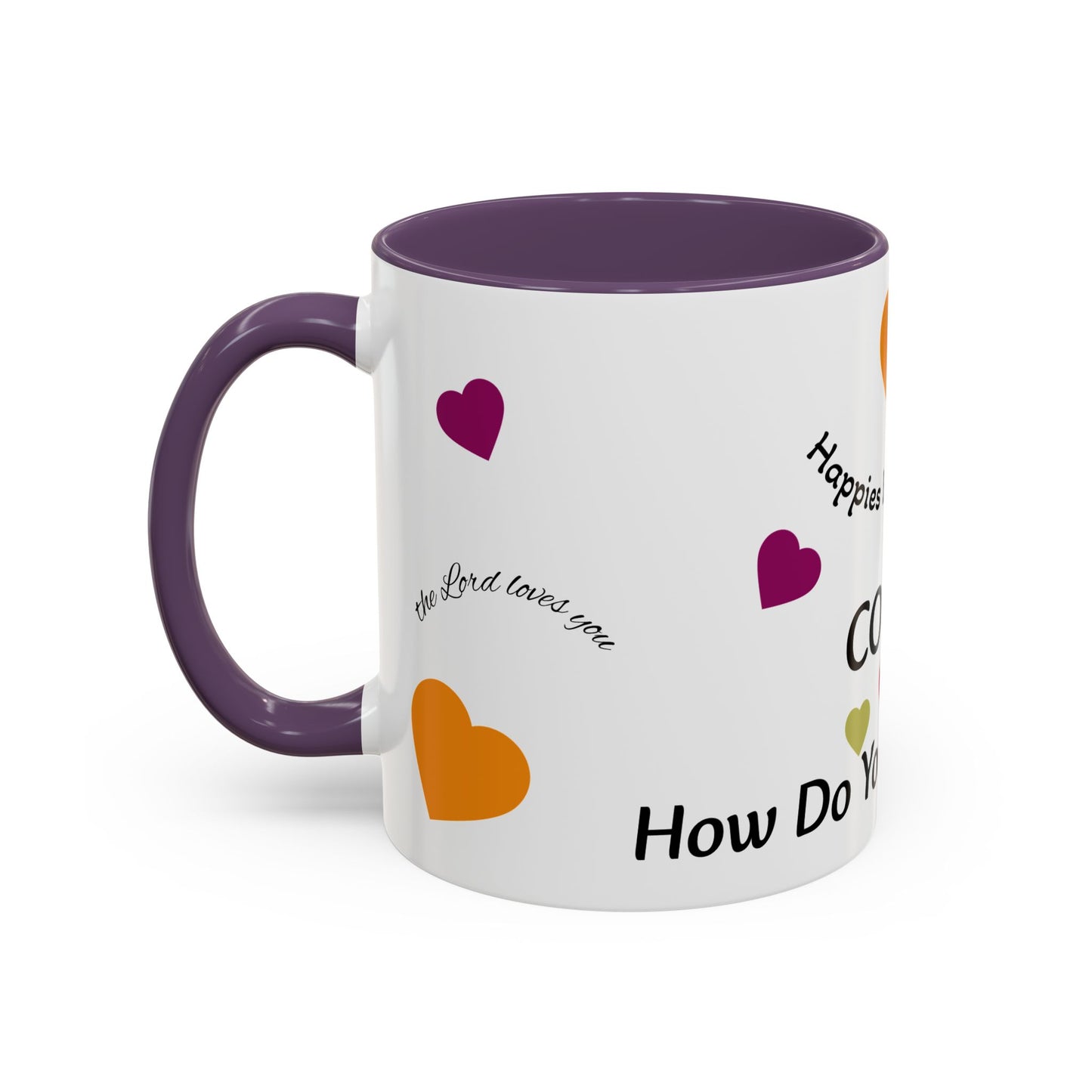 "How Do You Take Your Coffee? Accent Coffee Mug