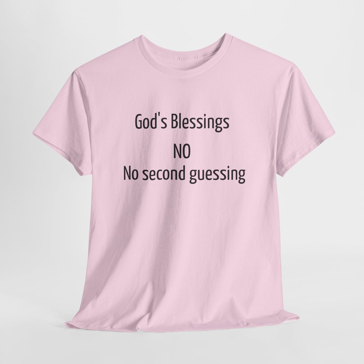 God's Blessing No Second Unisex Heavy Cotton Tee