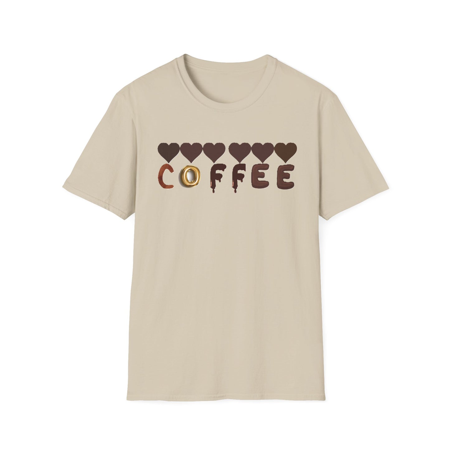 Coffee Lovers Unisex T-Shirt, Cute Coffee Graphic Tee, Gift for Coffee Enthusiasts, Casual Style, Everyday Wear