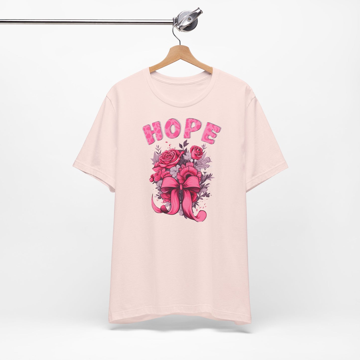 Hope Floral Design Unisex Tee, Positive Vibes Shirt.