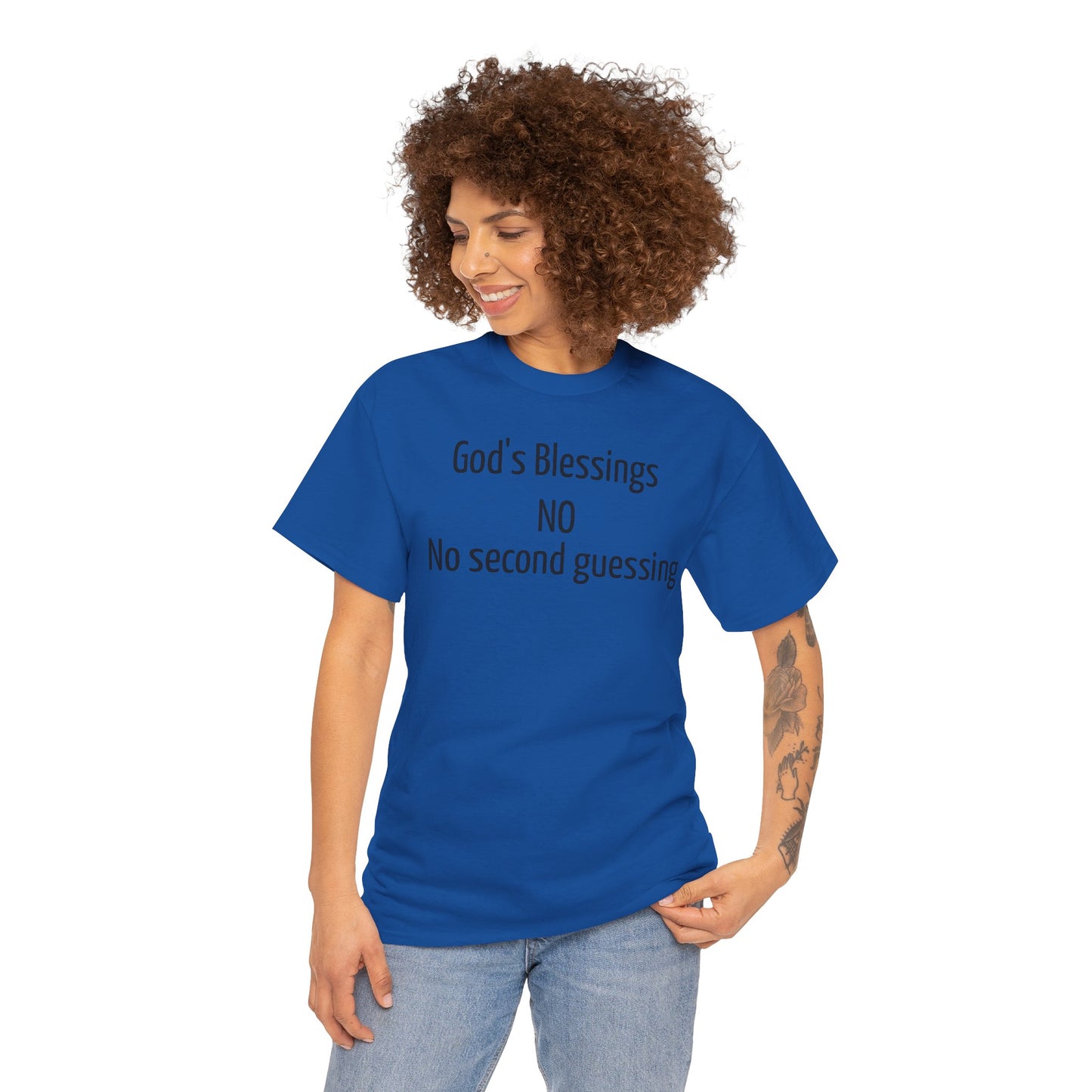 God's Blessing No Second Unisex Heavy Cotton Tee