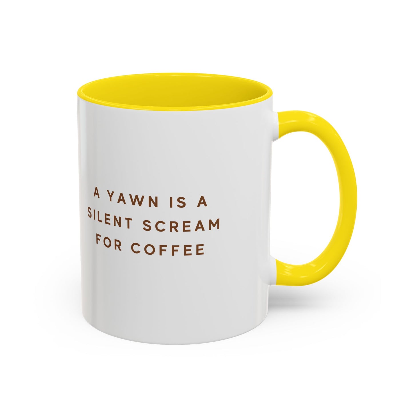Coffee Lover's Accent Mug - Perfect for Home, Office, Gifts, or Birthdays, Funny Quote Mug, Unique Coffee Cup