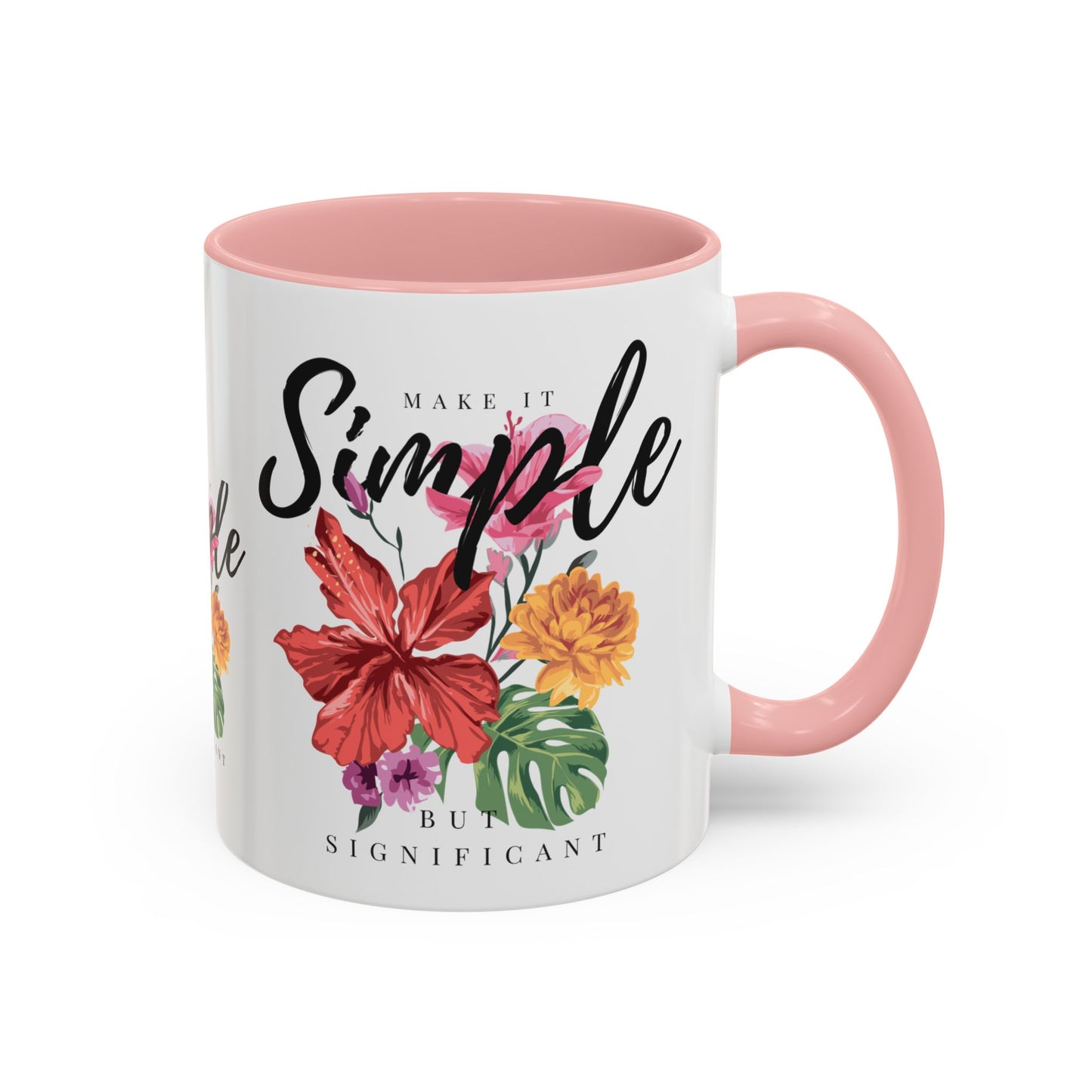 Floral Inspirational Coffee Mug.