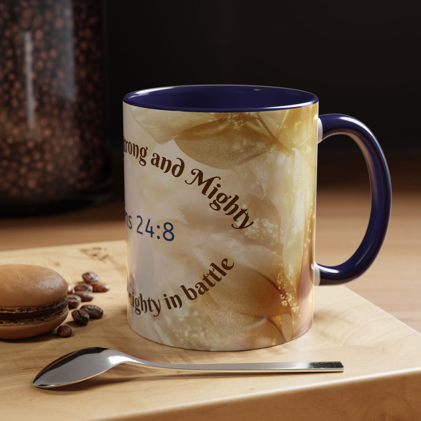 Inspirational Coffee Mug, Bible Verse Gift.