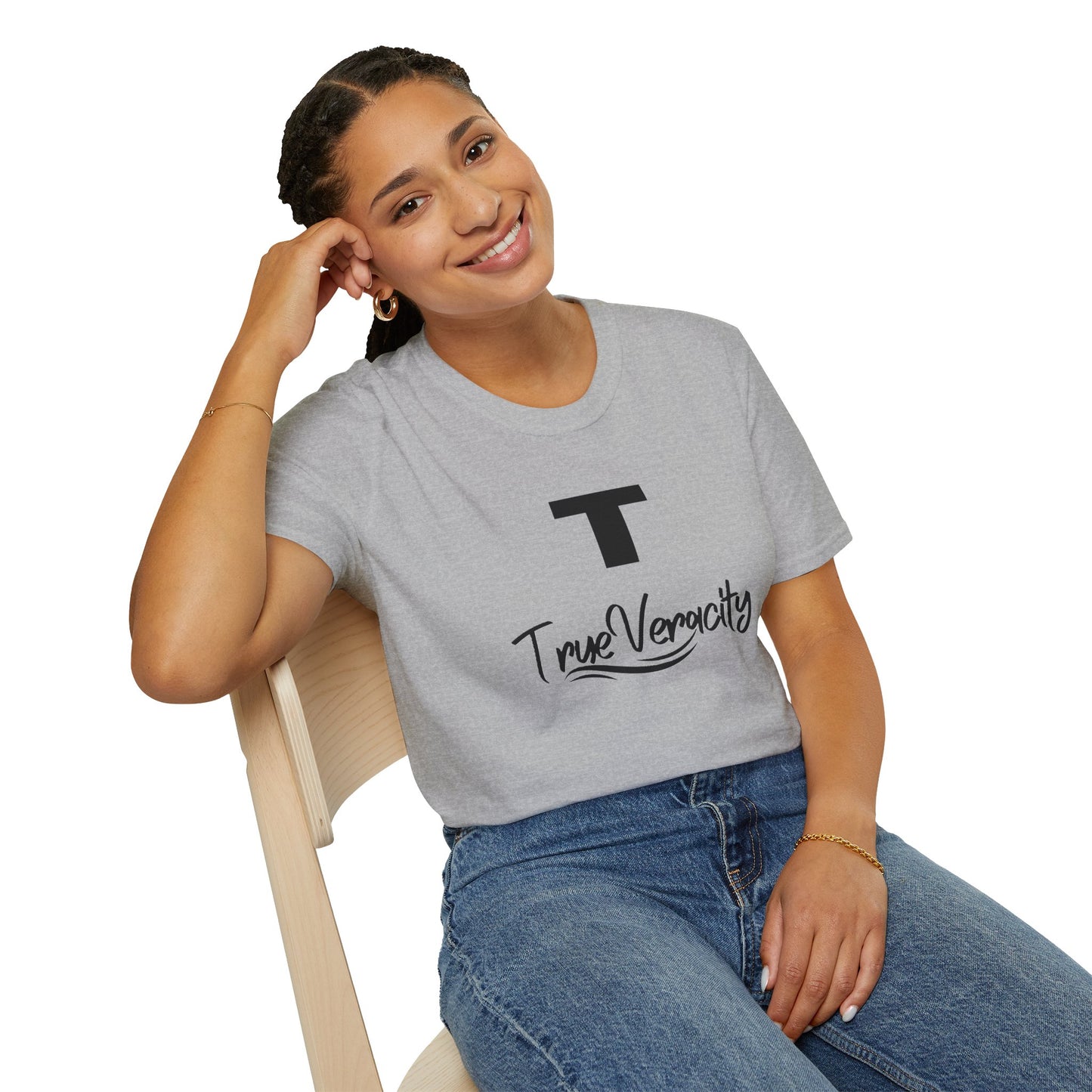 True Veracity Unisex Soft style T-Shirt, Casual Everyday Tee, Inspirational Gift.