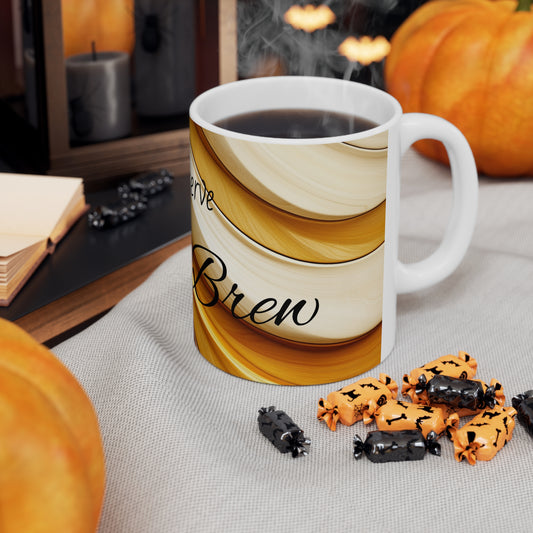 Holy Brew Ceramic Coffee Mug