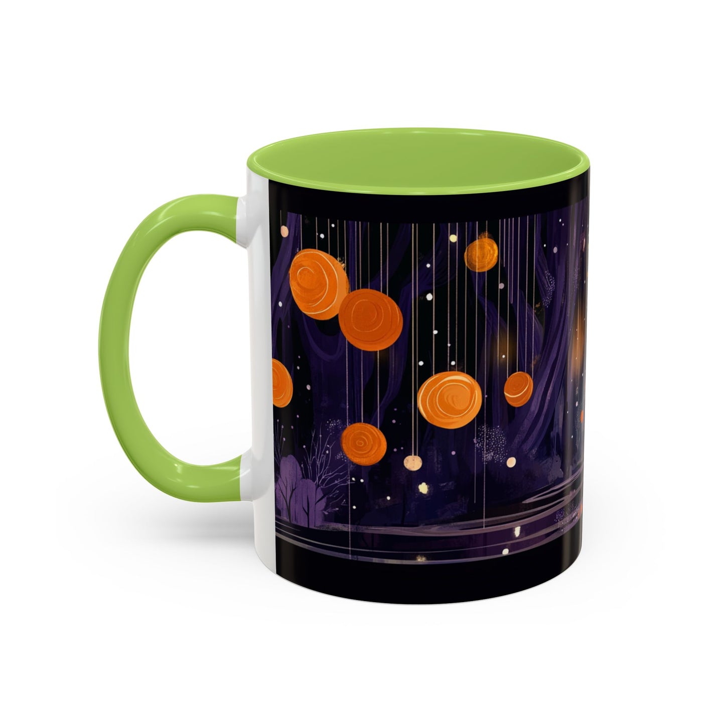 Whimsical Nighttime Coffee Mug - Cozy Mug for Coffee Lovers, Unique Gift for Friends, Tea Mug, Home Decor, Cute Cat Art