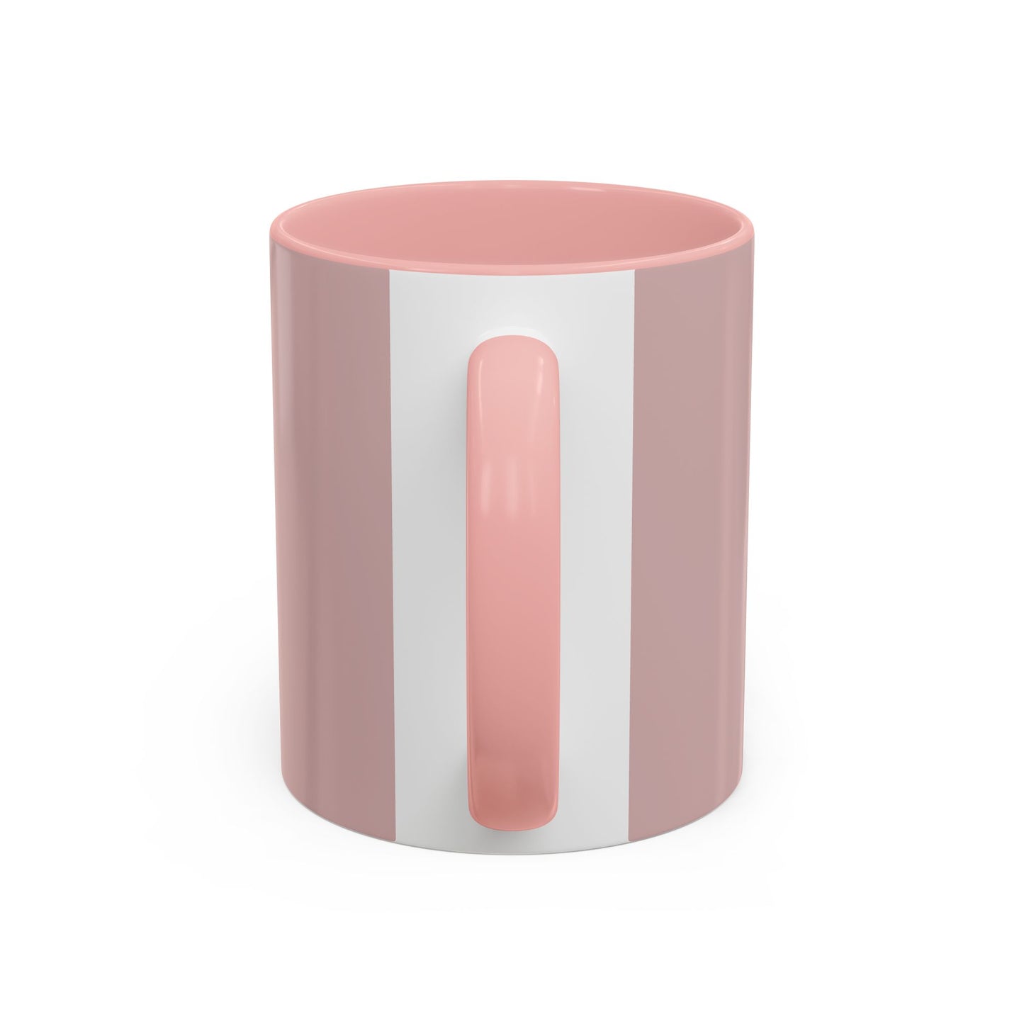 Coffee + Me = Caffeine Accent Mug.
