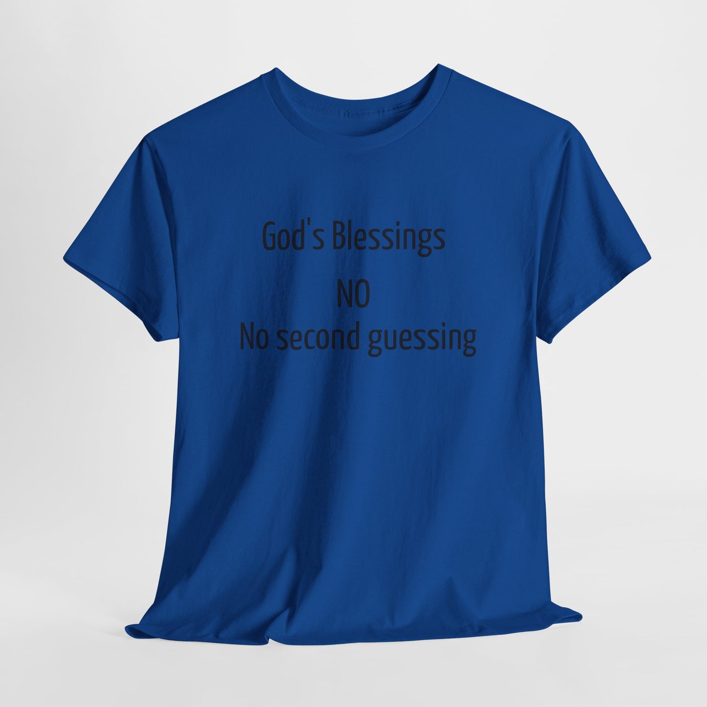God's Blessing No Second Unisex Heavy Cotton Tee