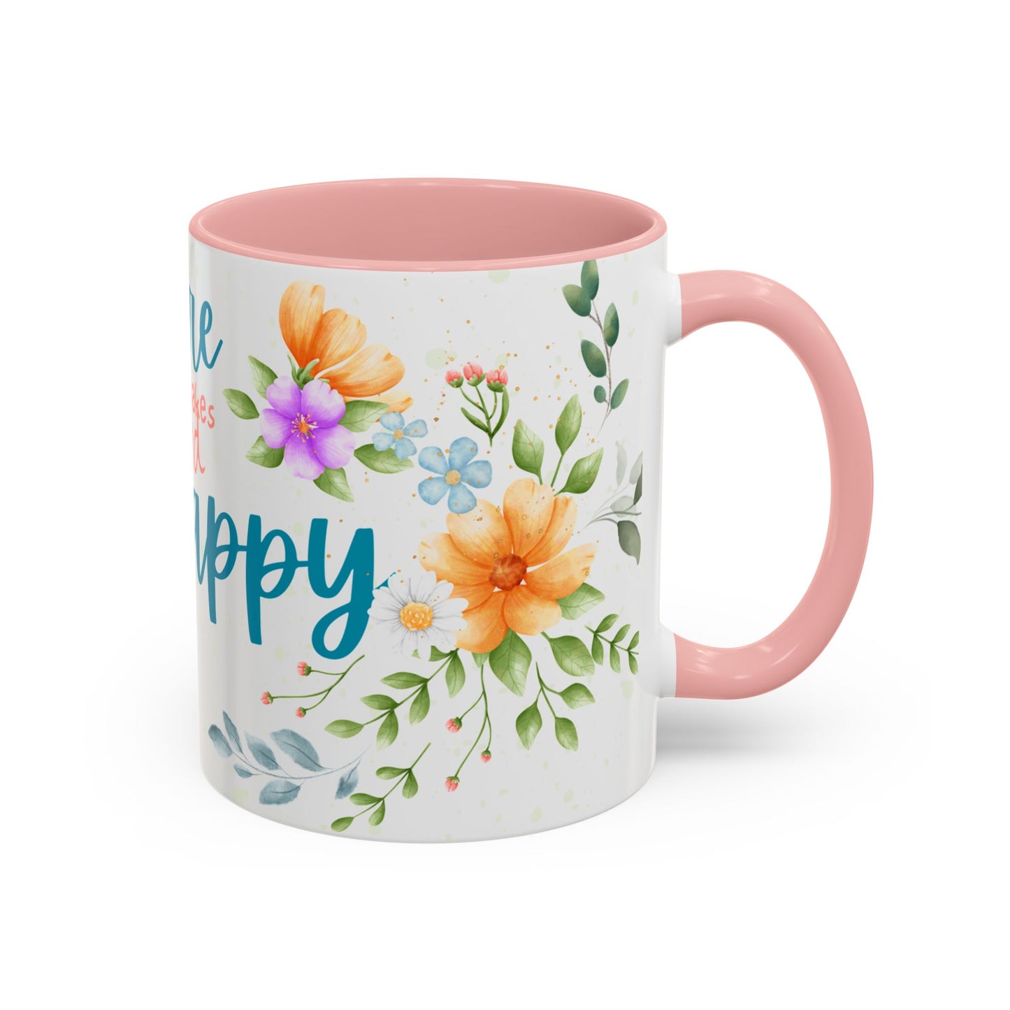 Floral Inspirational Coffee Mug,