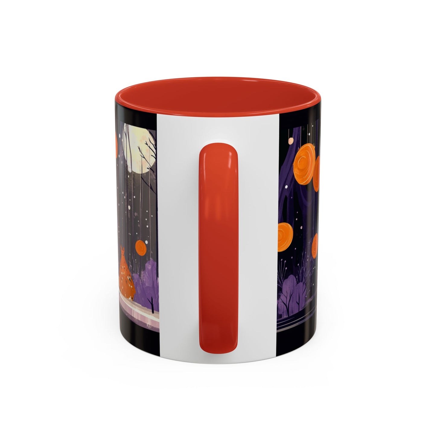 Whimsical Nighttime Coffee Mug - Cozy Mug for Coffee Lovers, Unique Gift for Friends, Tea Mug, Home Decor, Cute Cat Art