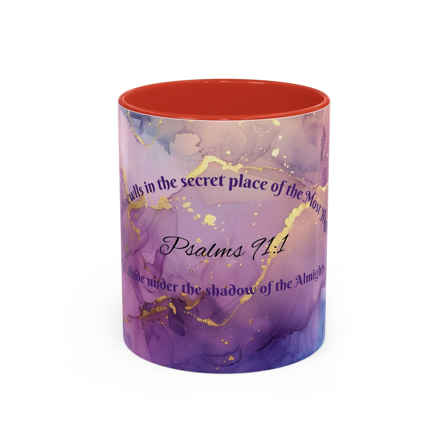 Spiritual Accent Coffee Mug - Inspirational Gift, Bible Verse Mug.