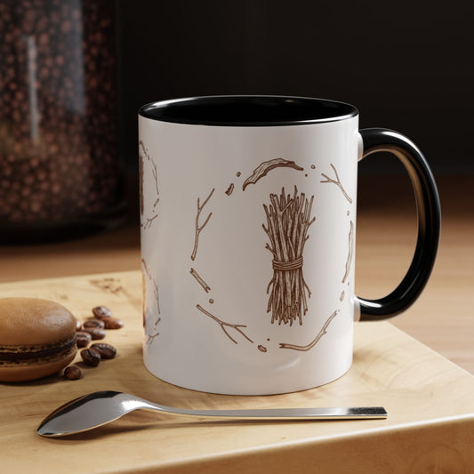 Dry stick bundle Accent Coffee Mug
