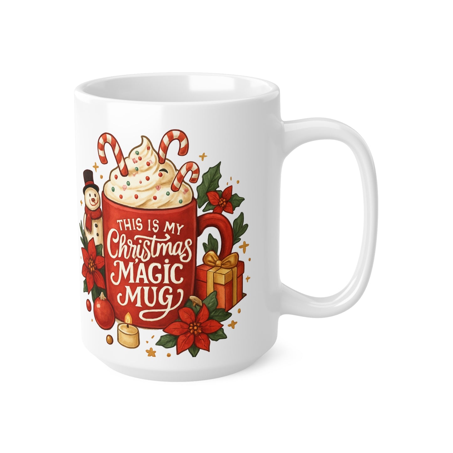 Christmas Magic Ceramic Coffee Mug