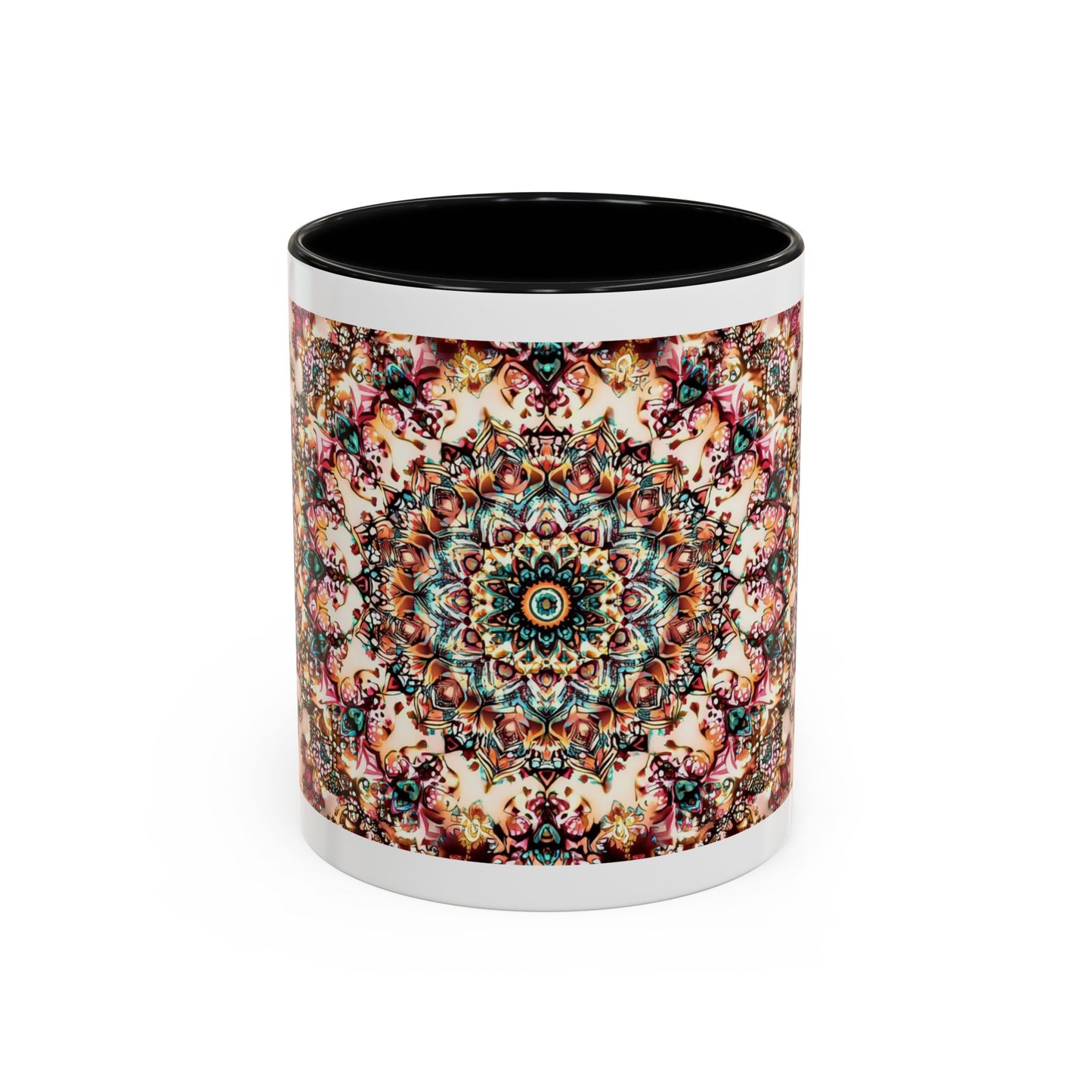 Bohemian Mandala Coffee Mug | Artistic Drinkware for Home, Office & Gifts | Unique Mug for Tea Lovers, Mothers Day, Birthdays, Cozy Vibes