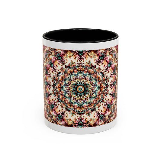 Bohemian Mandala Coffee Mug | Artistic Drinkware for Home, Office & Gifts | Unique Mug for Tea Lovers, Mothers Day, Birthdays, Cozy Vibes