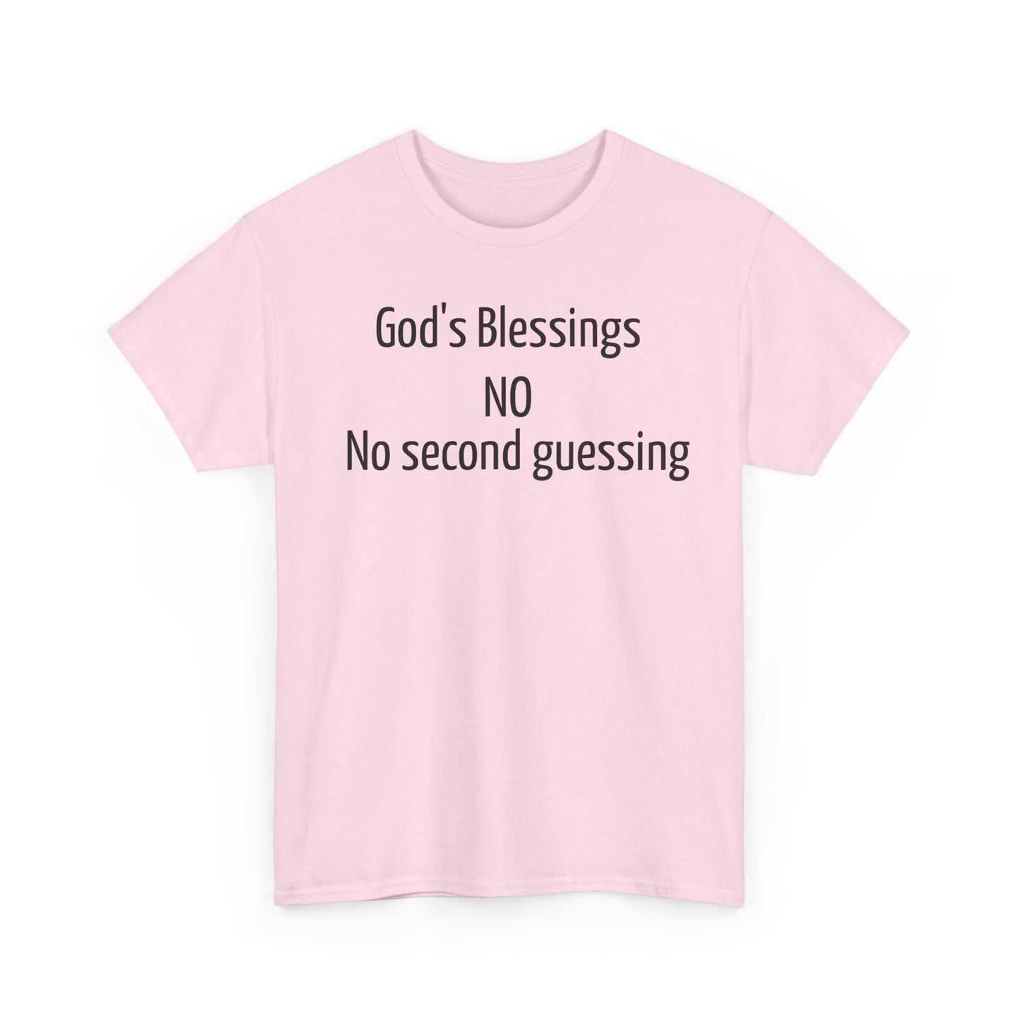 God's Blessing No Second Unisex Heavy Cotton Tee