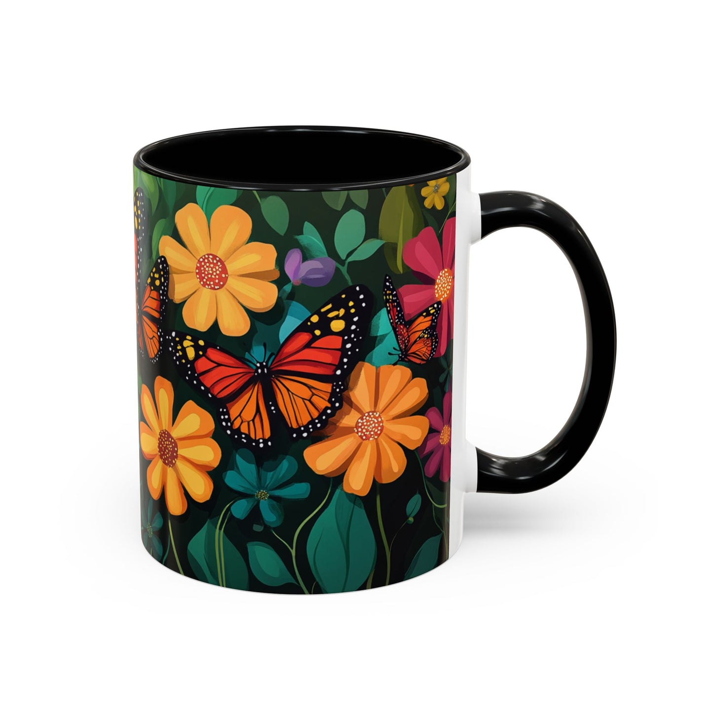 Butterfly Garden Accent Coffee Mug