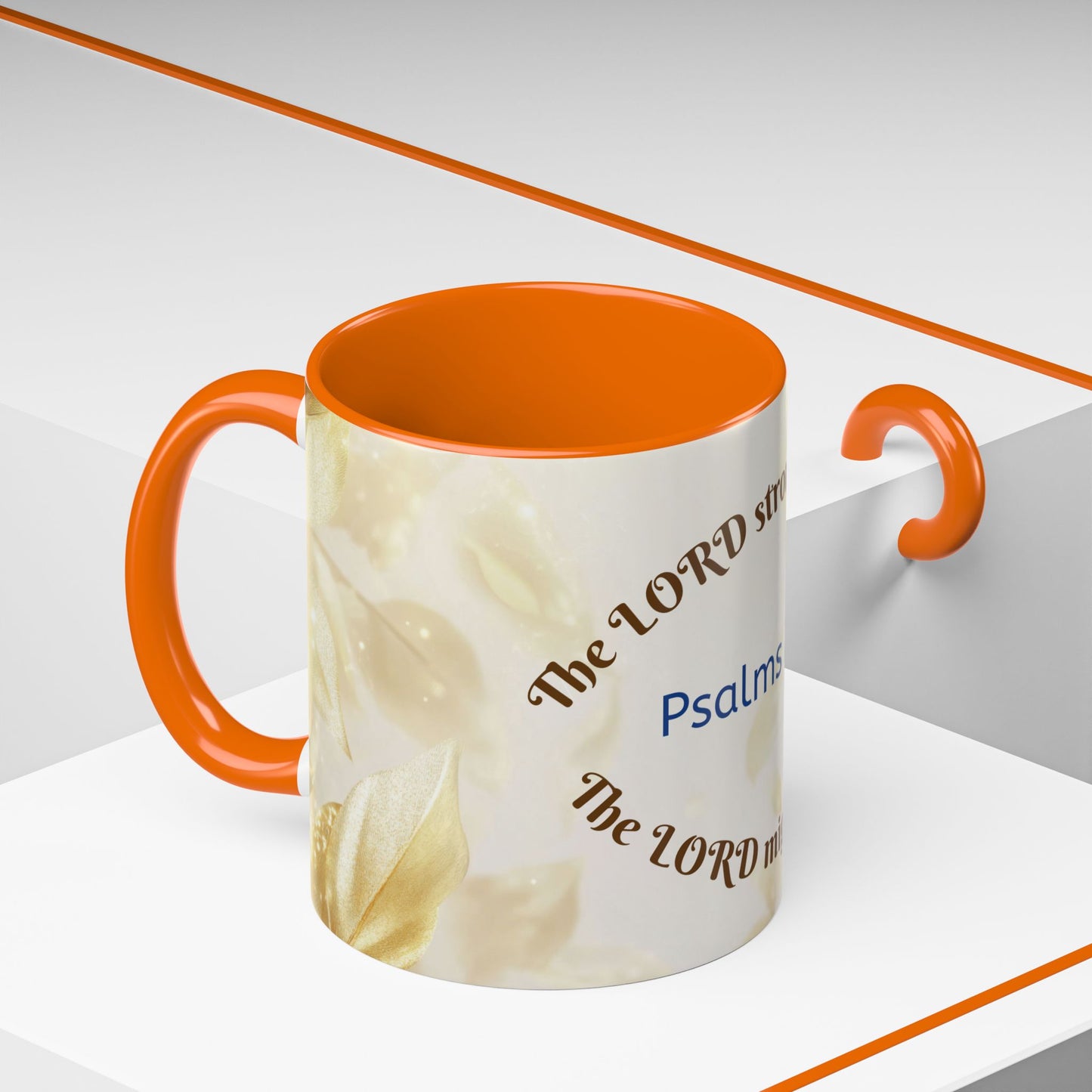 Inspirational Coffee Mug, Bible Verse Gift.