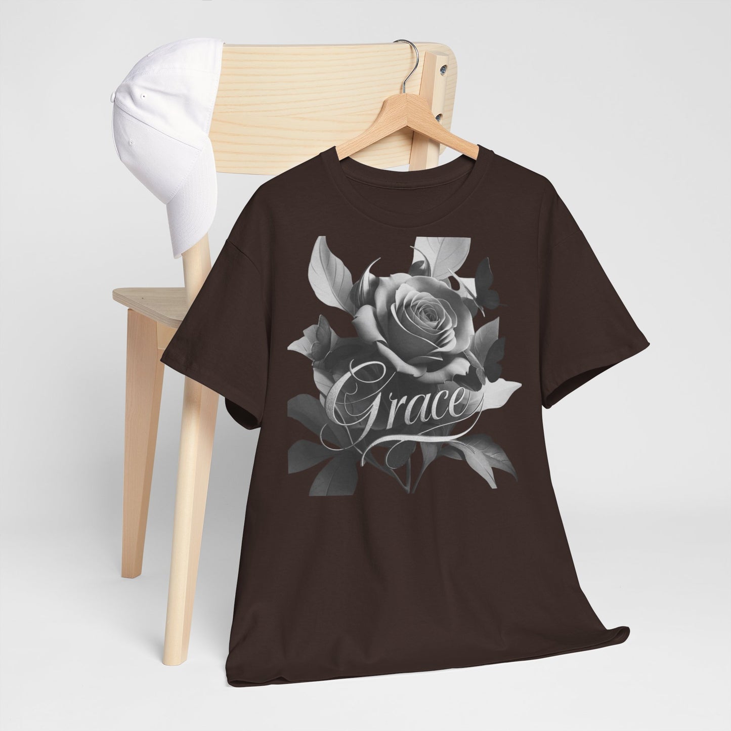 Graced by Roses Unisex Heavy Cotton Tee.