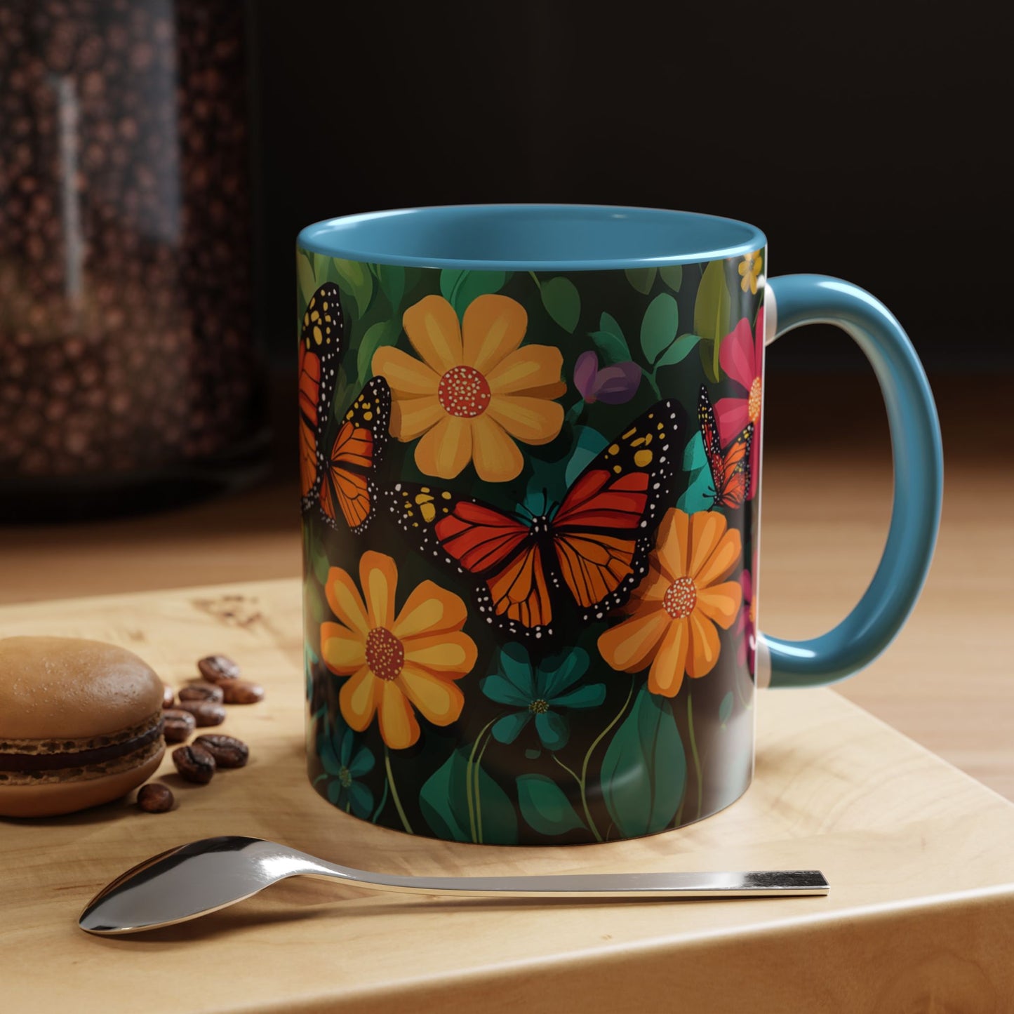 Butterfly Garden Accent Coffee Mug