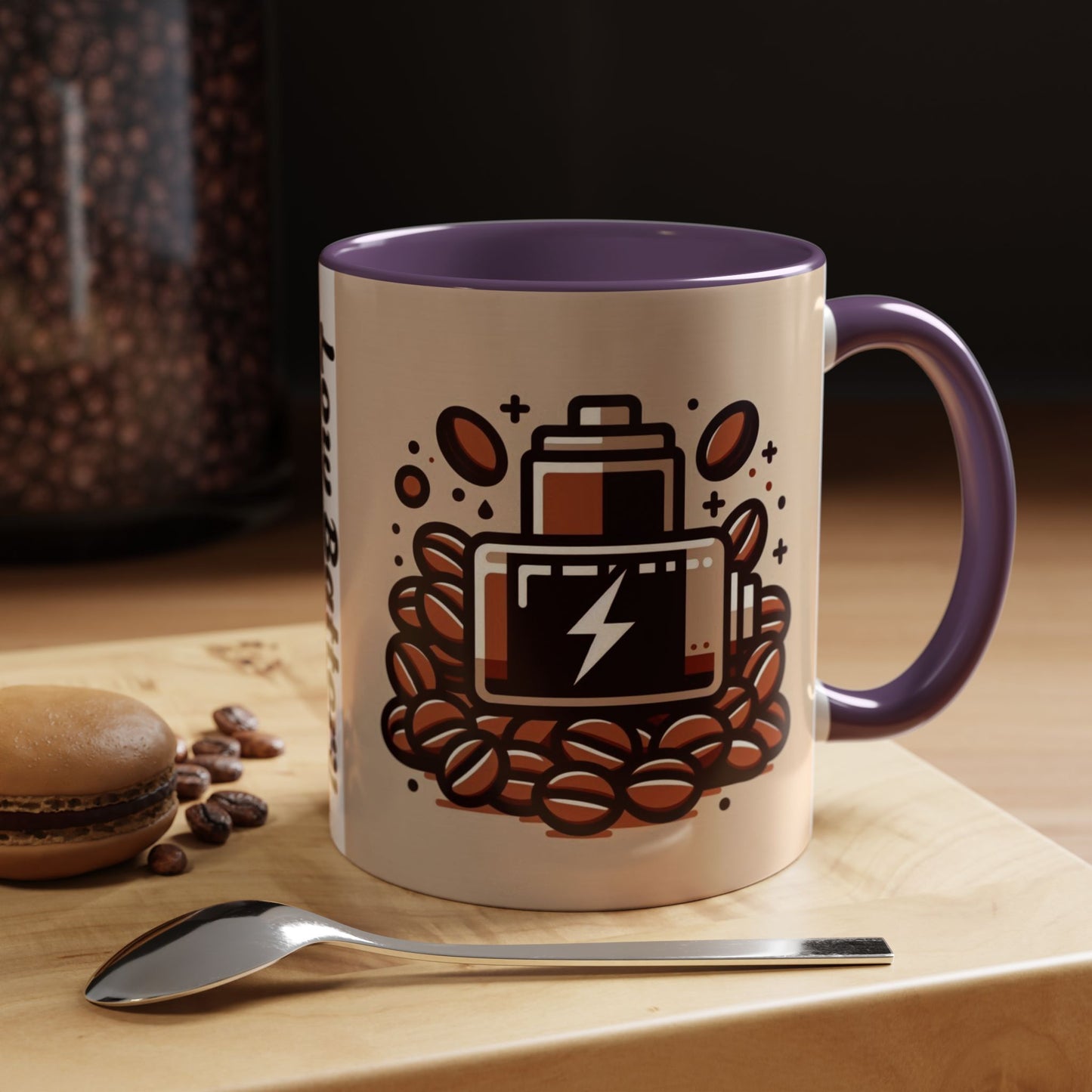 Low Battery Coffee Mug, Funny Coffee Cup, Gift for Caffeine Lovers, Unique Office Mug, Java Enthusiast Cup