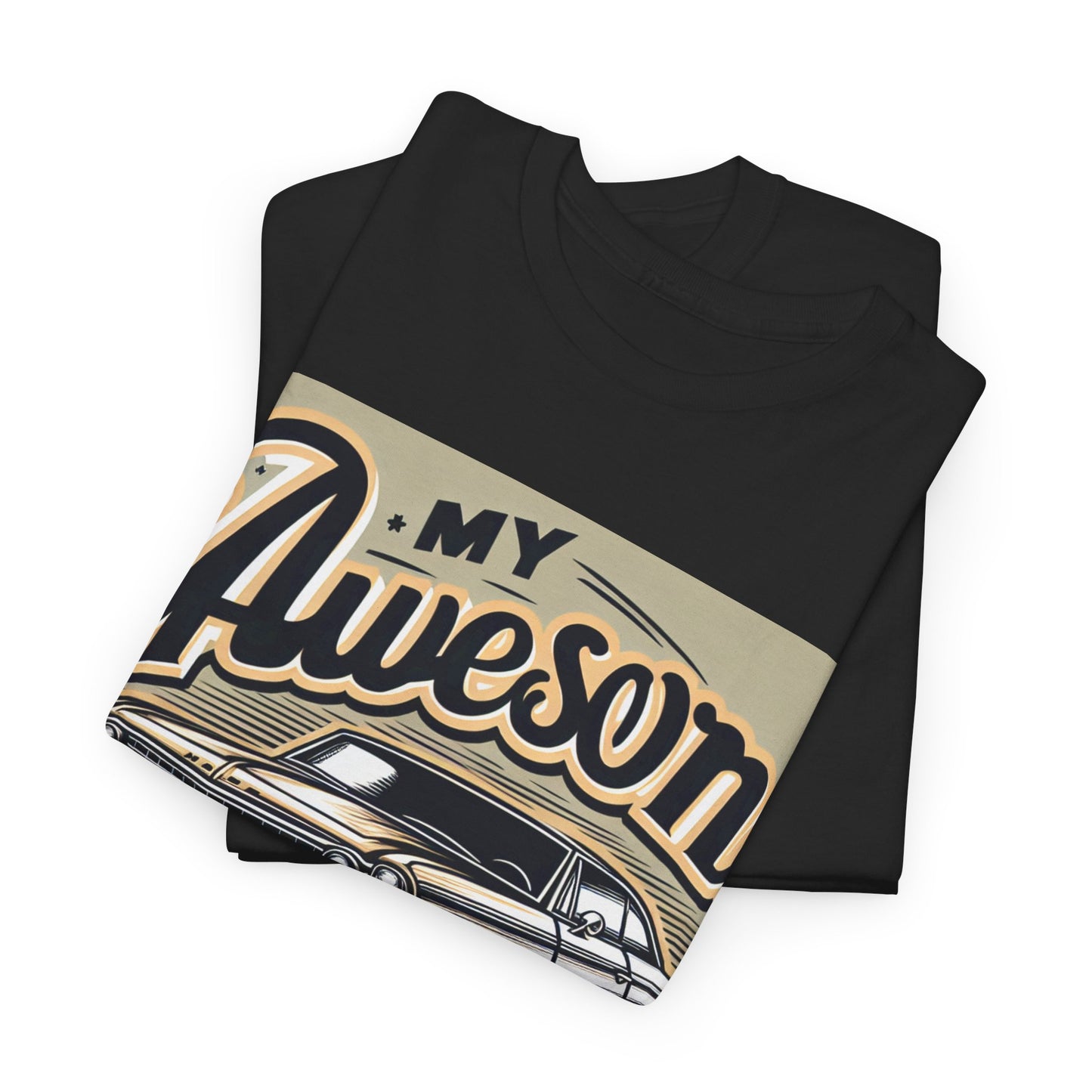 Awesome Dad  Heavy Cotton Tee