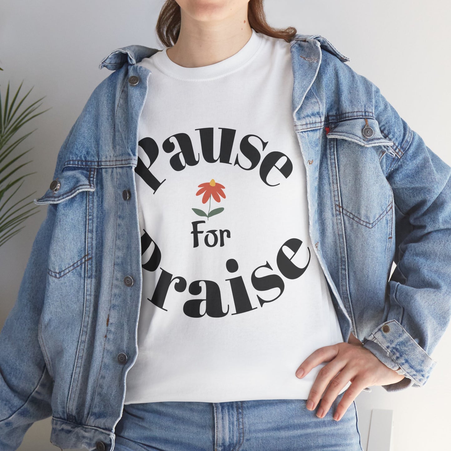 Pause For Praise Unisex Heavy Cotton Tee