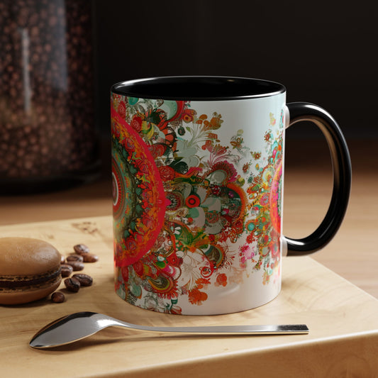 Vibrant Mandala Coffee Mug