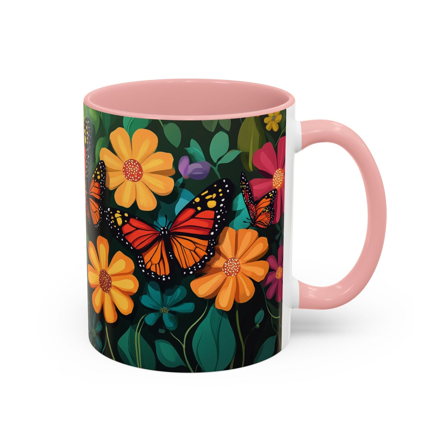 Butterfly Garden Accent Coffee Mug