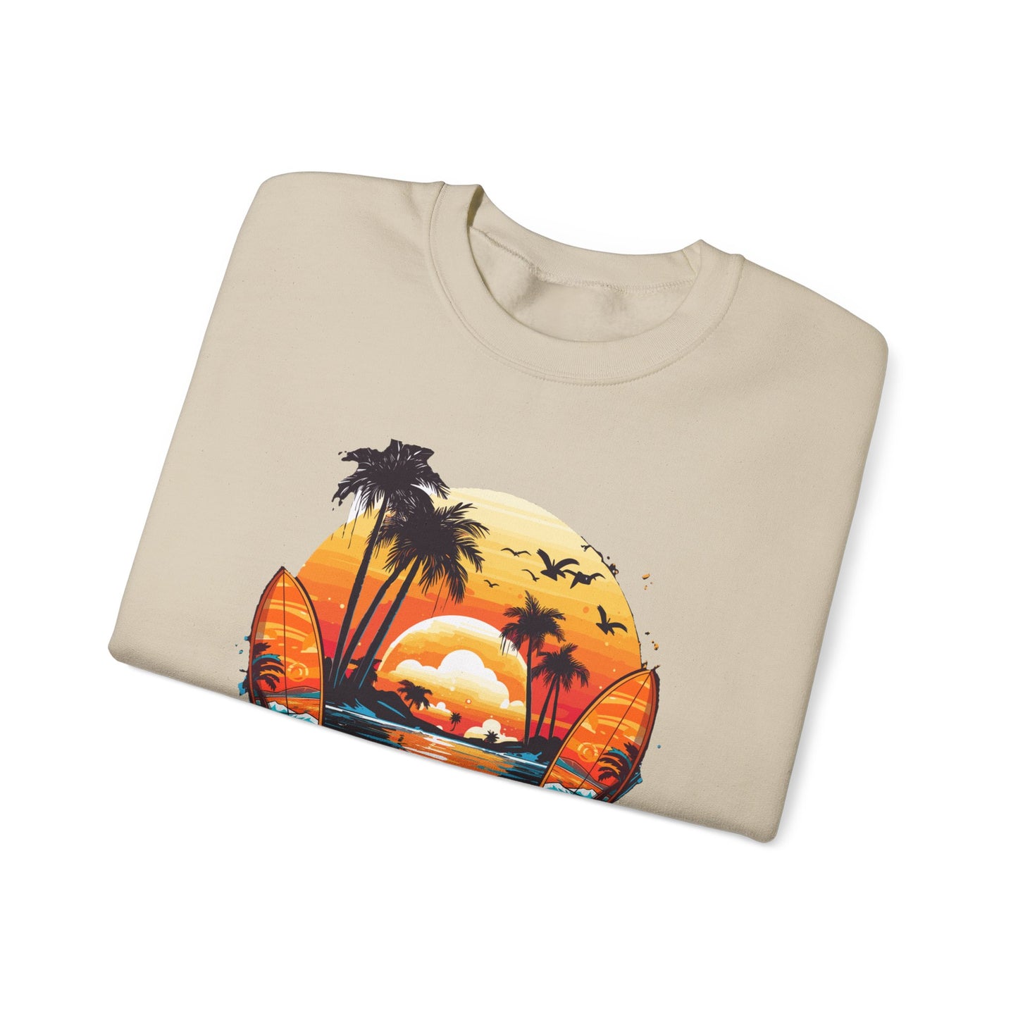 Summer Vibes Crewneck Sweatshirt, Unisex Summer Sweatshirt.