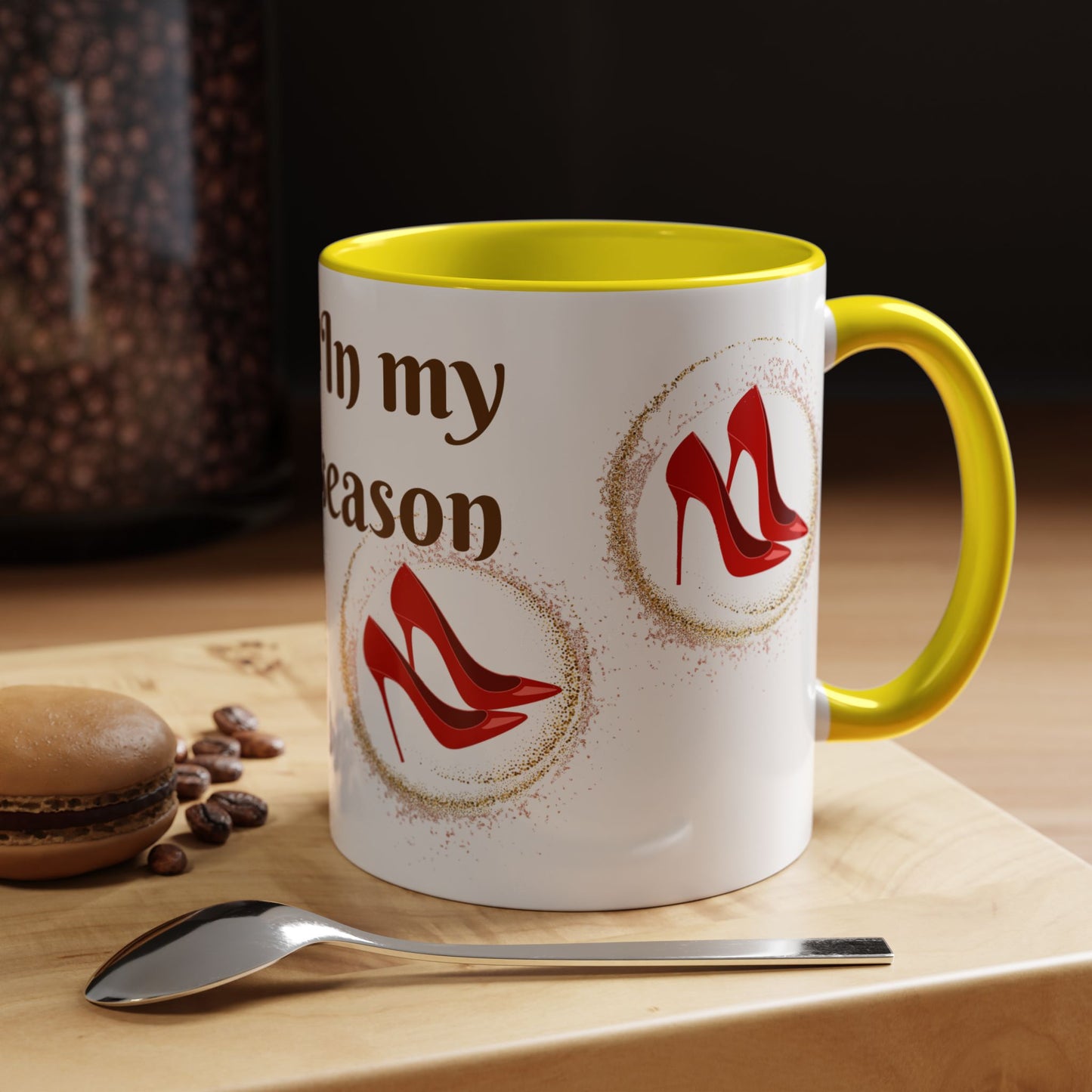 New Season Coffee Mug - Motivational Accent Mug for Fashion Lovers, Gift for Her, Trendy Drinkware, Holiday Celebration, Office Decor