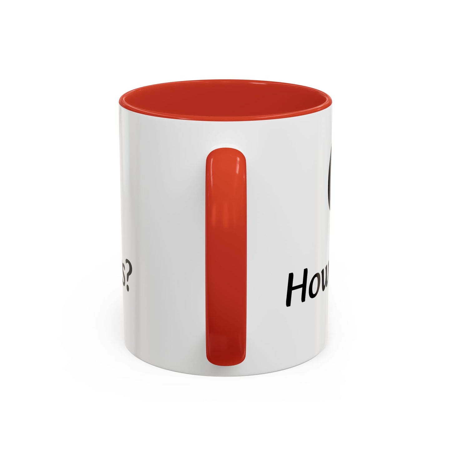 Personalized Accent Coffee Mug - "How Do You Take Your Coffee?" - Perfect for Coffee Lovers