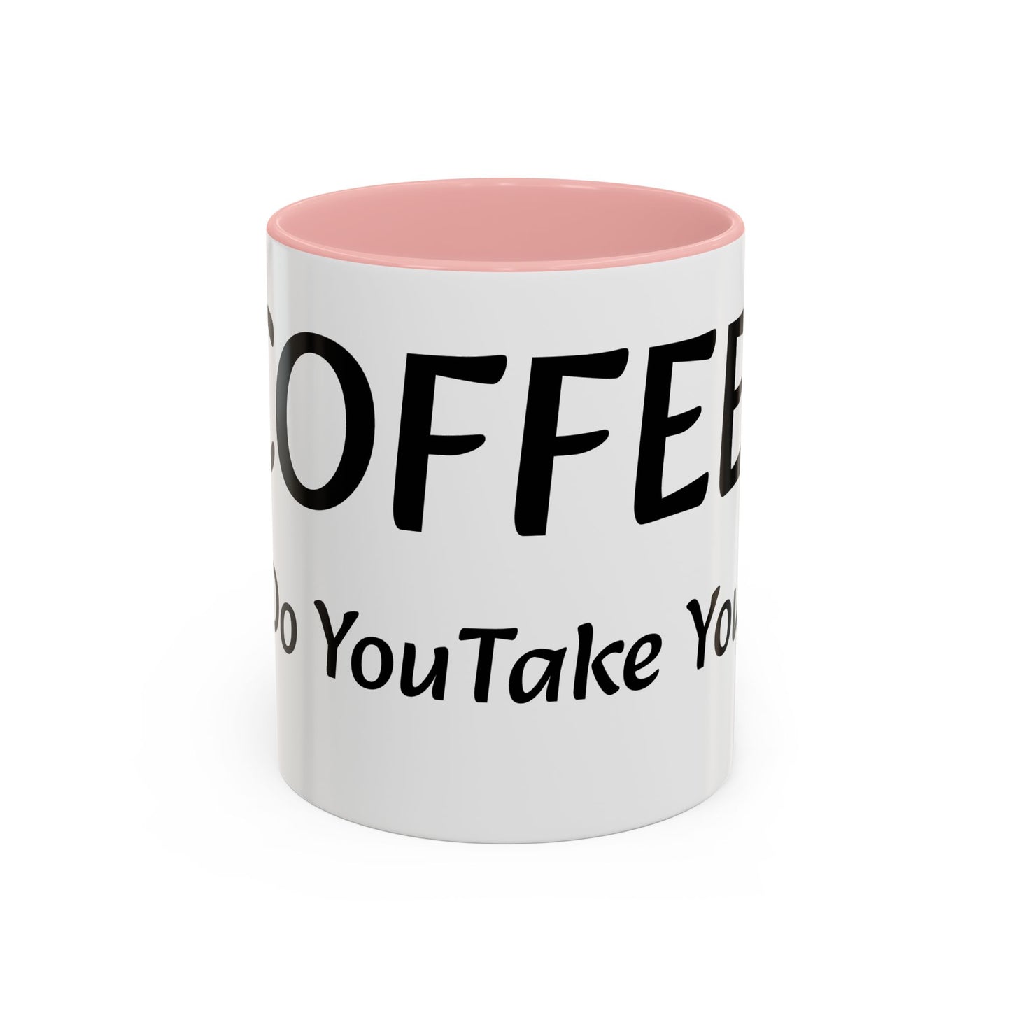 Personalized Accent Coffee Mug - "How Do You Take Your Coffee?" - Perfect for Coffee Lovers