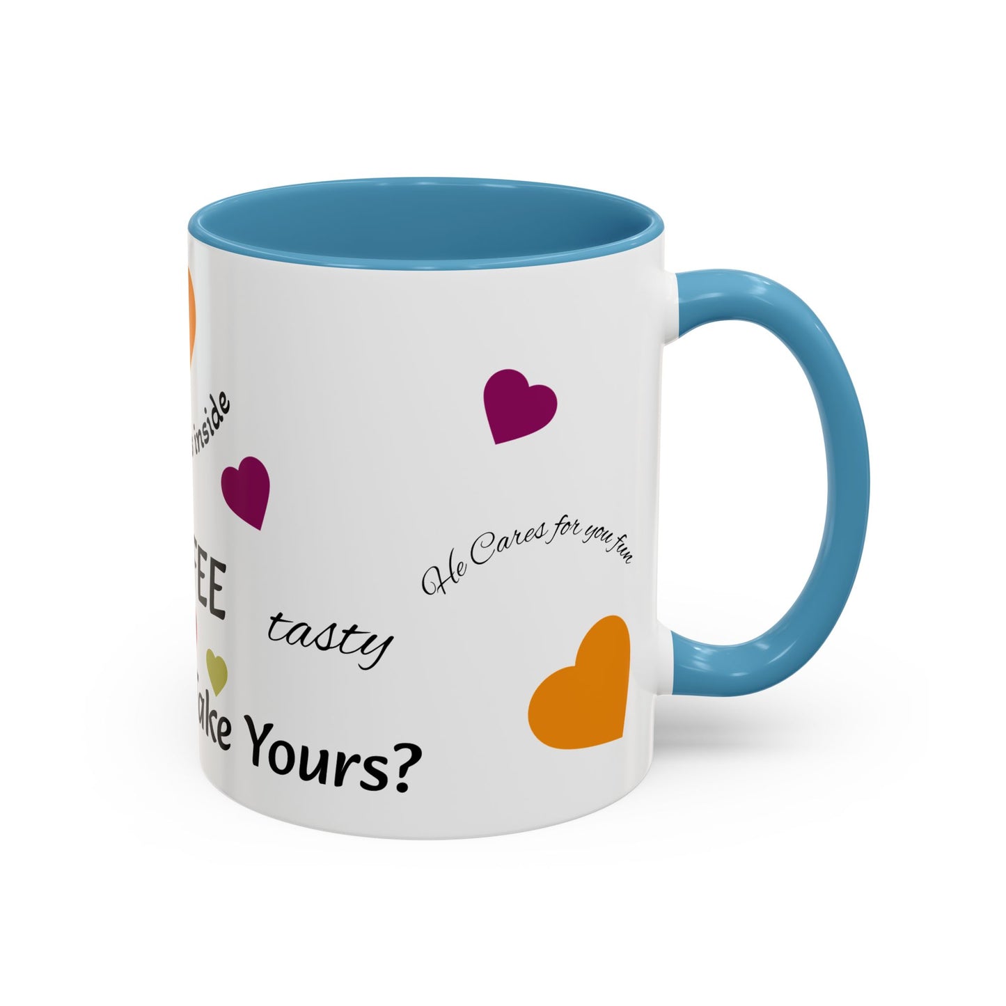 "How Do You Take Your Coffee? Accent Coffee Mug