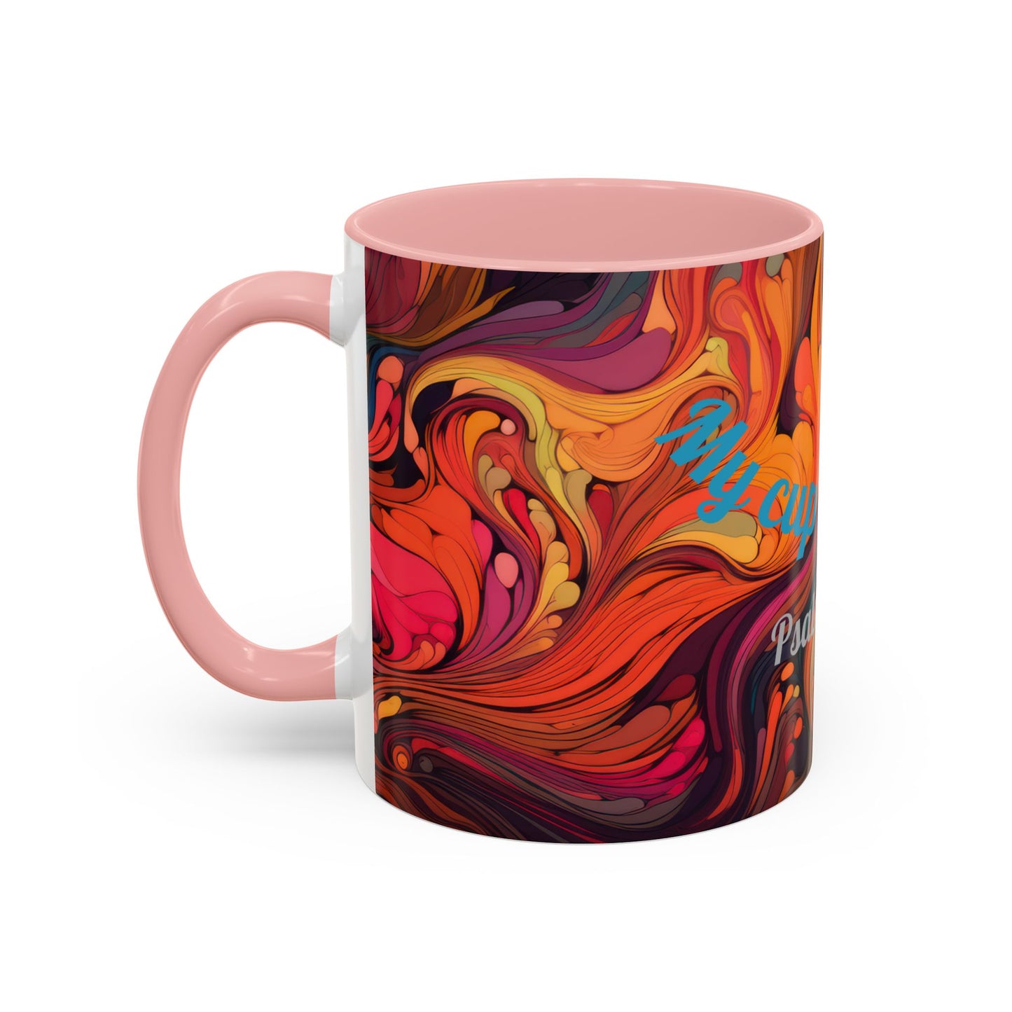 Colorful Ceramic Cup, Motivational Gift.