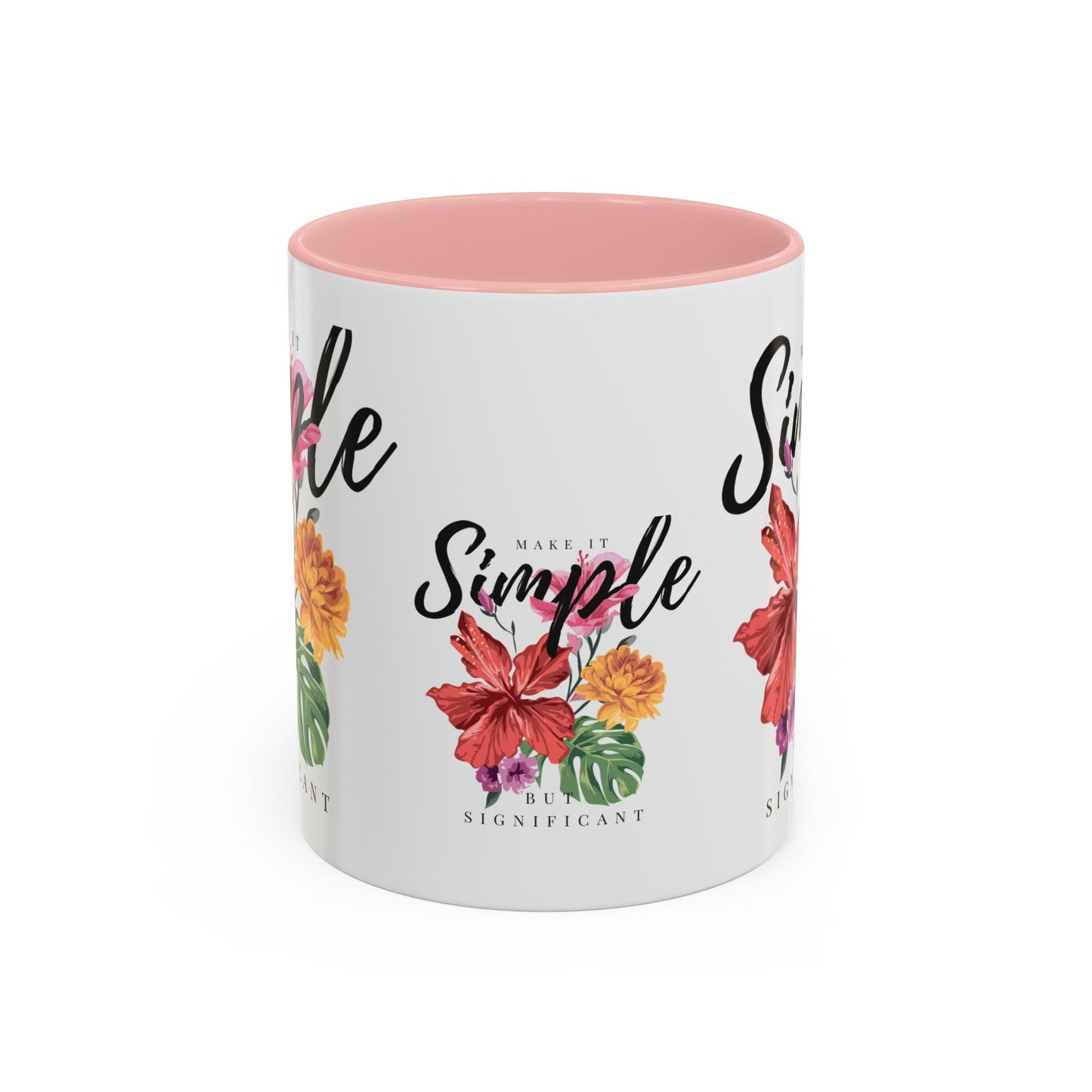 Floral Inspirational Coffee Mug.